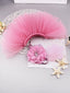Baby Girl Floral Headband with Tutu Skirt SD