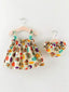 Baby Girl Owl Print Dress with Panties SD
