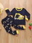 Toddler Boys Cartoon Graphic Tee & Sweatpants SD