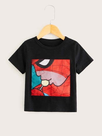 Toddler Boys Spiderman Graphic Tee SD