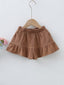 Toddler Girls Ruffle Hem Shorts SD