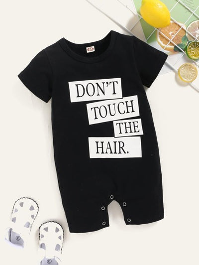 Baby Boy Letter Graphic Bodysuit SD