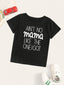 Toddler Boys Slogan Print Tee SD