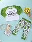 Toddler Boys Sassy Shirt with Avocado Print PJs SD