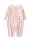 Baby Girl Duck Patch Pocket Romper SD