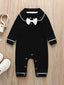 Toddler Boys Collared Onesie with Bowtie SD