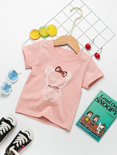 Toddler Girls Baby Bear Tee SD
