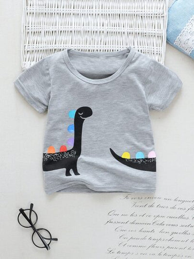 Toddler Boys Dinosaur Graphic Tee SD
