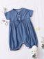 Baby Girl Denim Romper SD
