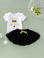 Baby Girl Gradma Bodysuit with Tutu Skirt SD