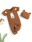 Baby Boy 3D Bear Ribbed Bodysuit with Cap SD
