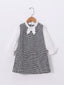 Toddler Girls Frilled Collar Tweed Dress SD
