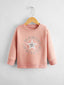 Toddler Girls Star Letter Graphic Sweatshirt SD