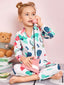 Baby Girl Butterfly Print Top with PJs SD