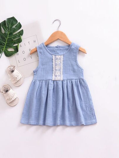 Baby Girl Laced Bodice Detail Dress SD