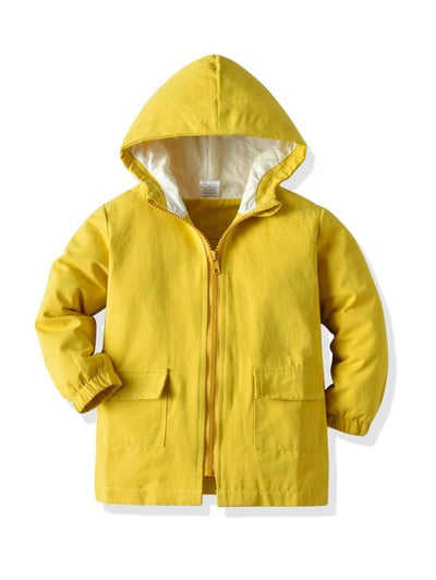 Baby Boys Front Zip Hooded Jacket SD