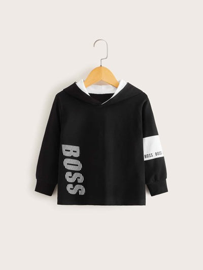 Toddler Boys Boss Graphic Sweatshirt SD
