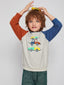 Toddler Boys Car Graphic Long Sleeve Shirt SD