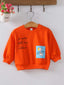 Baby Boy Graphic Giraffe Patch Sweatshirt SD