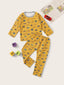 Baby Boy Car Print Shirt & PJs SD