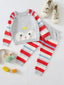 Baby Strip Detail Shirt & PJs SD