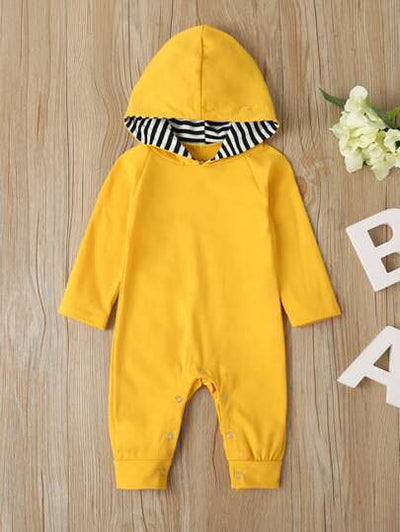 Baby Boy Hooded Bodysuit SD