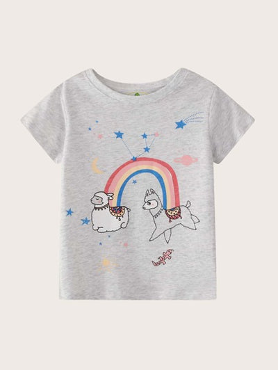 Baby Boys Alpaca Graphic T-Shirt SD