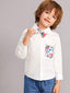Toddler Boys Printed Bow Tie Shirt SD