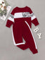 Toddler Girls Zebra Patch Shirt & Panel Pants SD