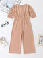 Toddler Girls Ribbed Jumpsuit SD
