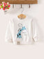 Baby Girl Giraffe Graphic Sweatshirt SD
