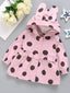 Toddler Girls Polka Dot Hooded Jacket SD