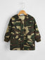 Baby Boy Front Pocket Camo Jacket SD