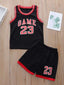 Toddler Boys Graphic Tank Top & Shorts SD