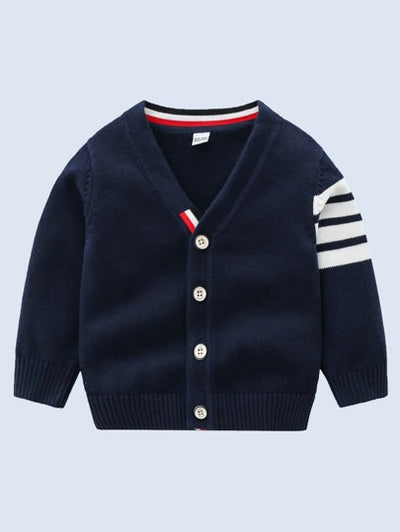 Baby Boy Stripped Arm Cardigan SD