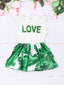 Baby Girl Tropical Print Dress SD