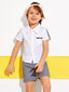 Toddler Boys Letter Graphic Shirt SD