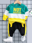 Toddler Boys Colorblock Sweatshirt & Pants SD