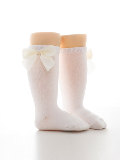 Baby Bow Knot Decor Socks SD