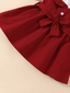 Baby Girl Two Tone Flap Detail Belted Shirt Dress SD