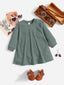 Baby Waffle Knit Tee Dress SD