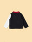 Toddler Boys Cut And Sew Deer Print Polo Shirt SD