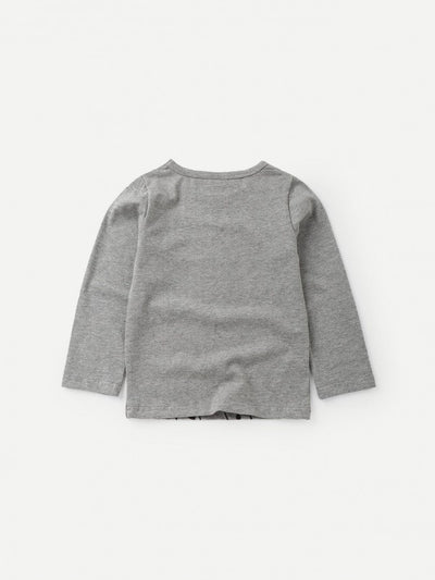 Toddler Boys Cartoon & Letter Print Tee SD