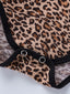 Baby Girl Leopard Print Bodysuit & Headband & Shoes SD