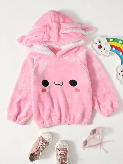 Toddler Girl Sweatshirts Embroidery Cartoon Sweet SD